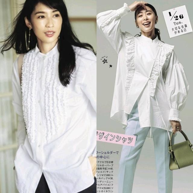 不會穿白襯衫的小姐姐們看過來，5種風格的白襯衫，應對各種場合